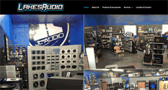 Desktop Screenshot of lakesaudio.com
